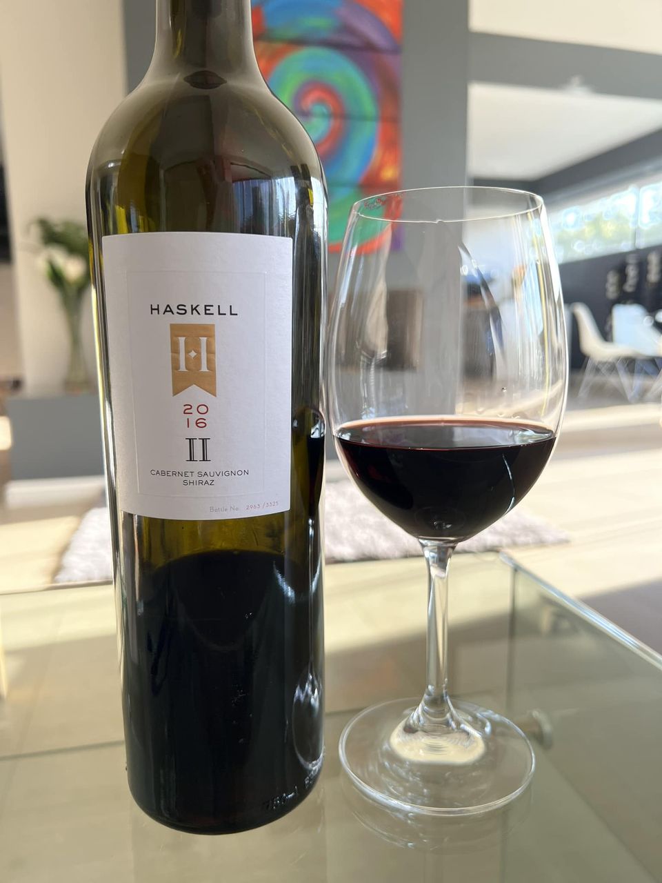 Haskell II Cab Sav Shiraz 2016