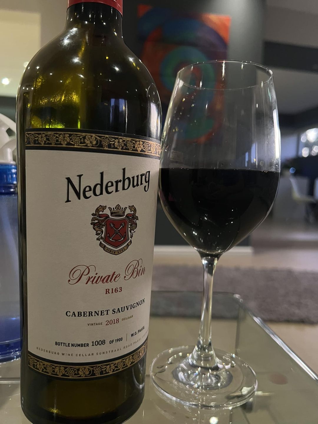 Nederburg Private Bin R163 Cab Sav 2018