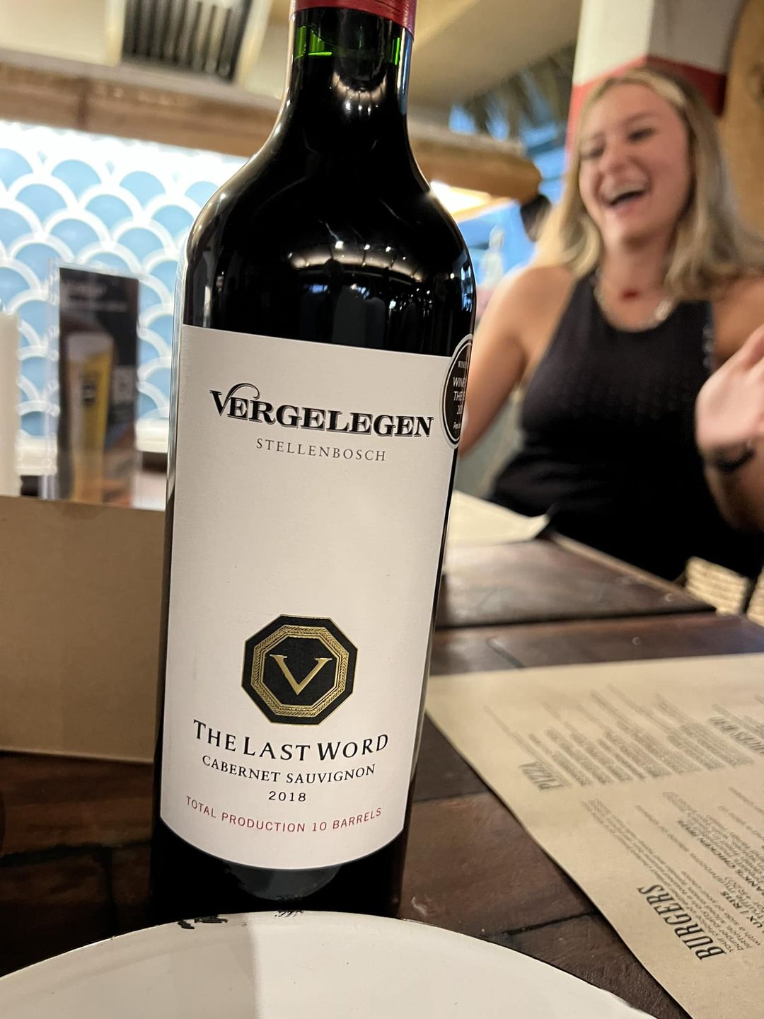 Vergelegen The Last Word Cabernet Sauvignon 2018